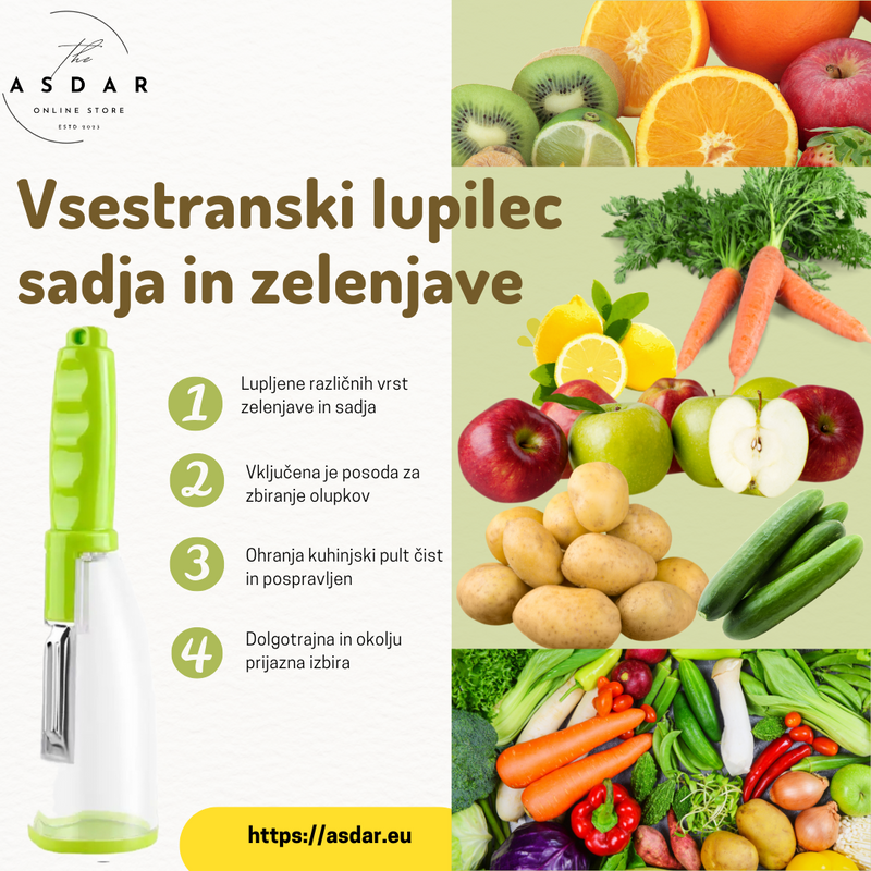 Vsestranski lupilec sadja in zelenjave